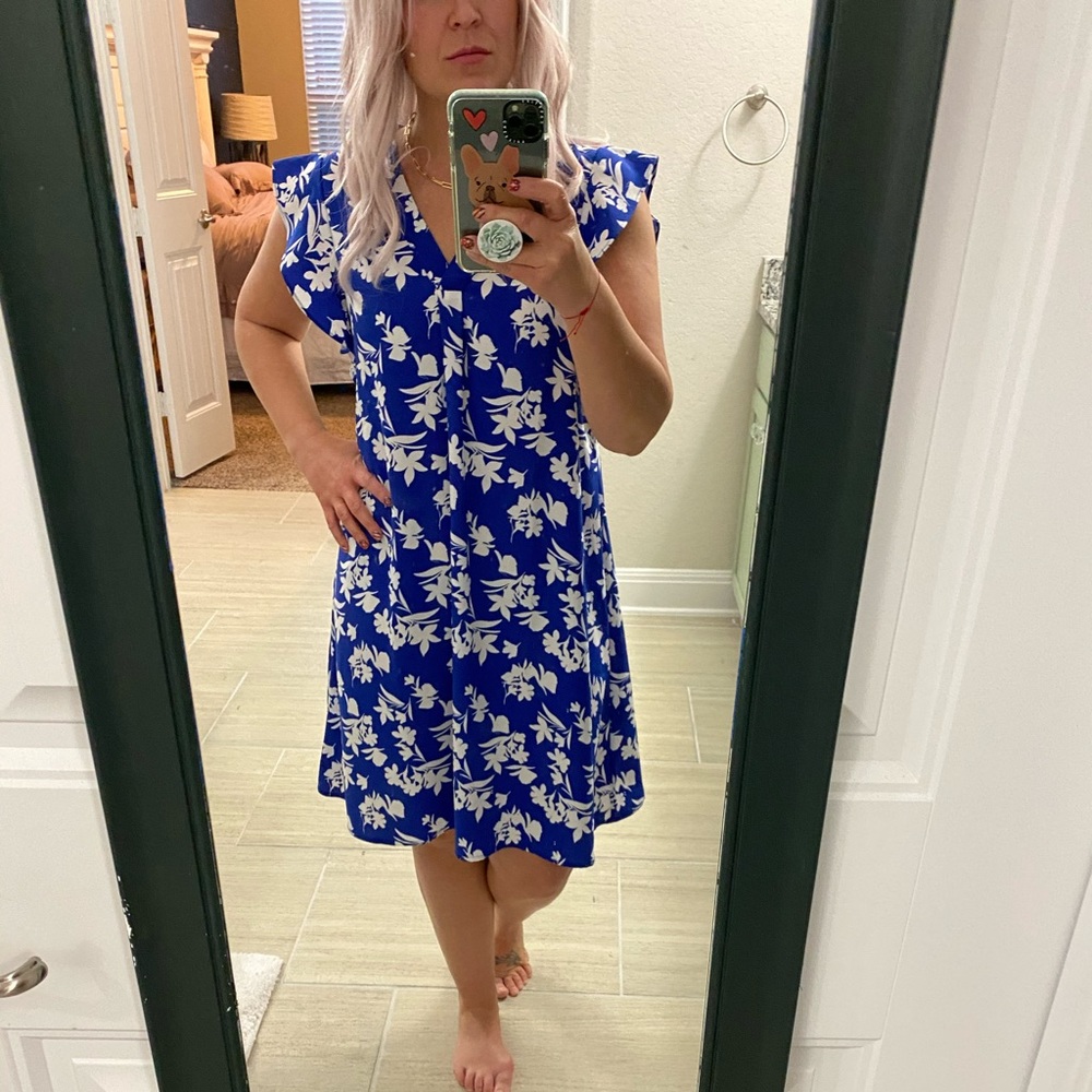 NWT Halogen small floral dress
